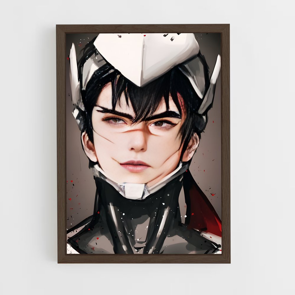 Poster L'Homme au Chapeau Blanc – affiche Overwatch (vue 5)