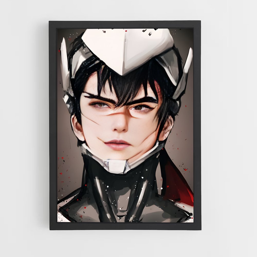 Poster L'Homme au Chapeau Blanc – affiche Overwatch (vue 2)
