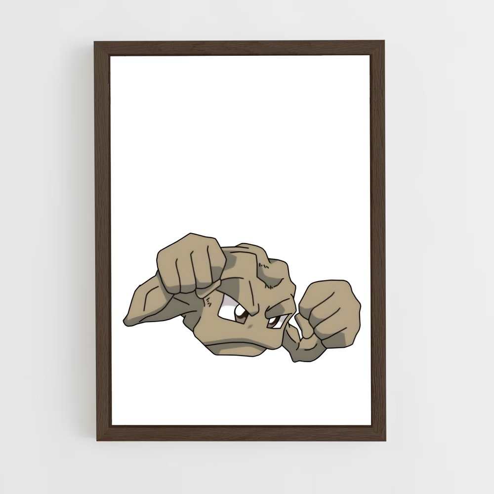 Poster Fist of Geodude – affiche Pokemon (vue 5)