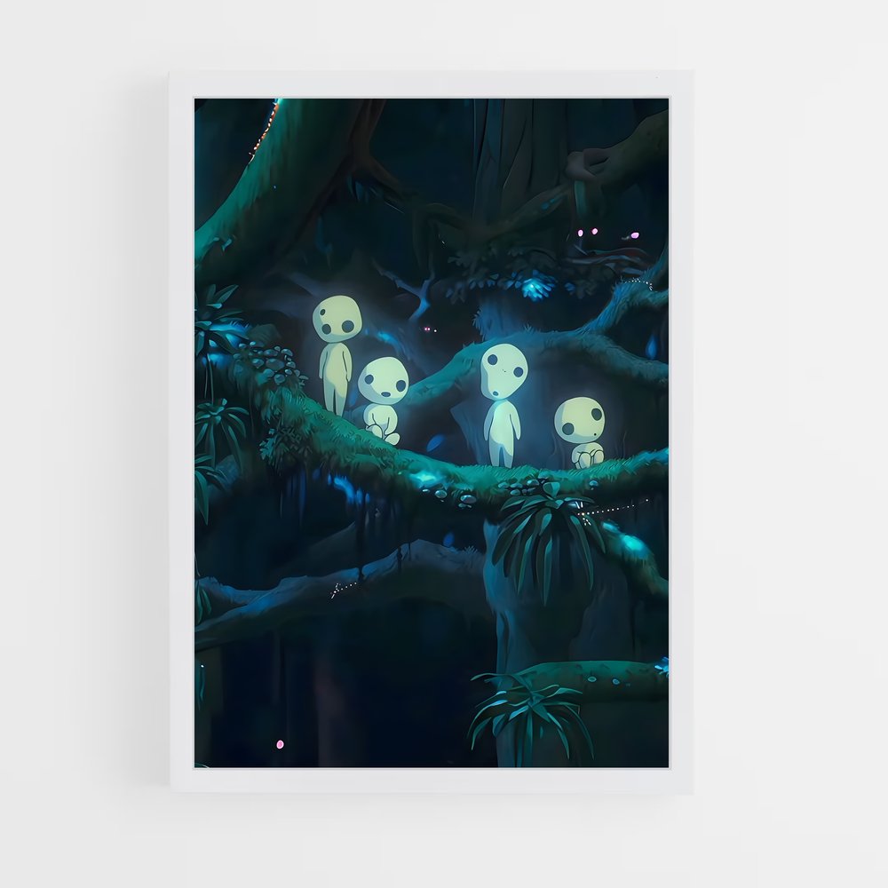 Poster La Forêt Enchantée – affiche Maserati (vue 3)