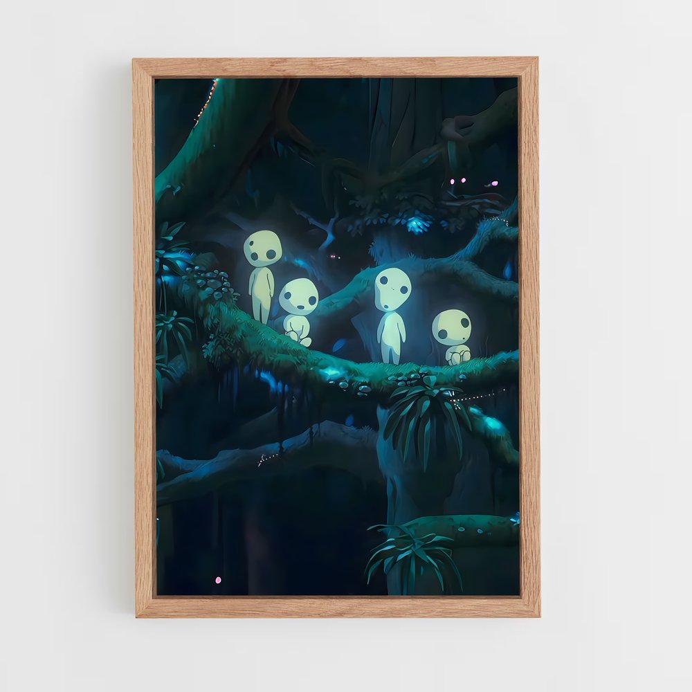 Poster La Forêt Enchantée – affiche Maserati (vue 4)