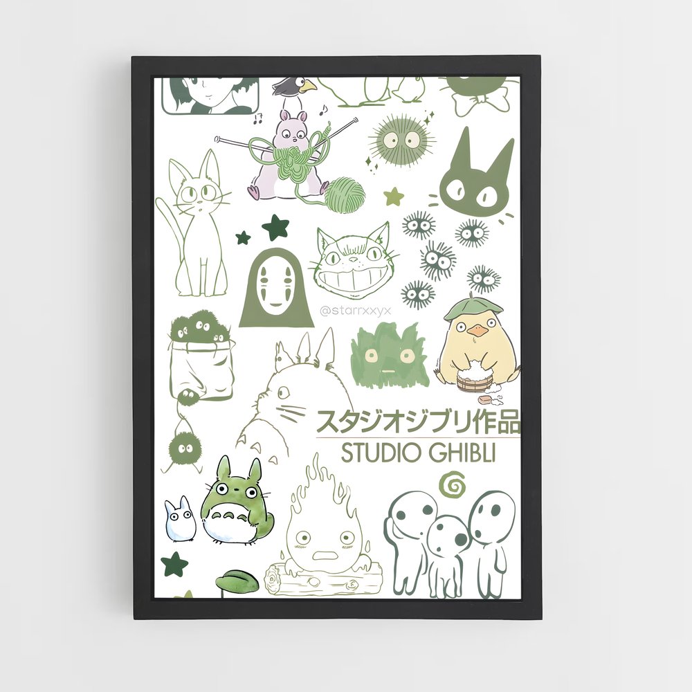 Poster Parade Ghibli – affiche Maserati (vue 2)