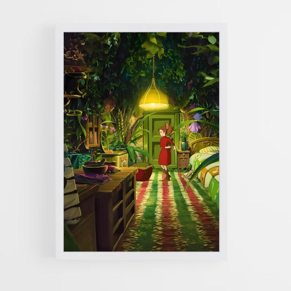 Poster Douce Nuit Ghibli – affiche Maserati (vue 3)