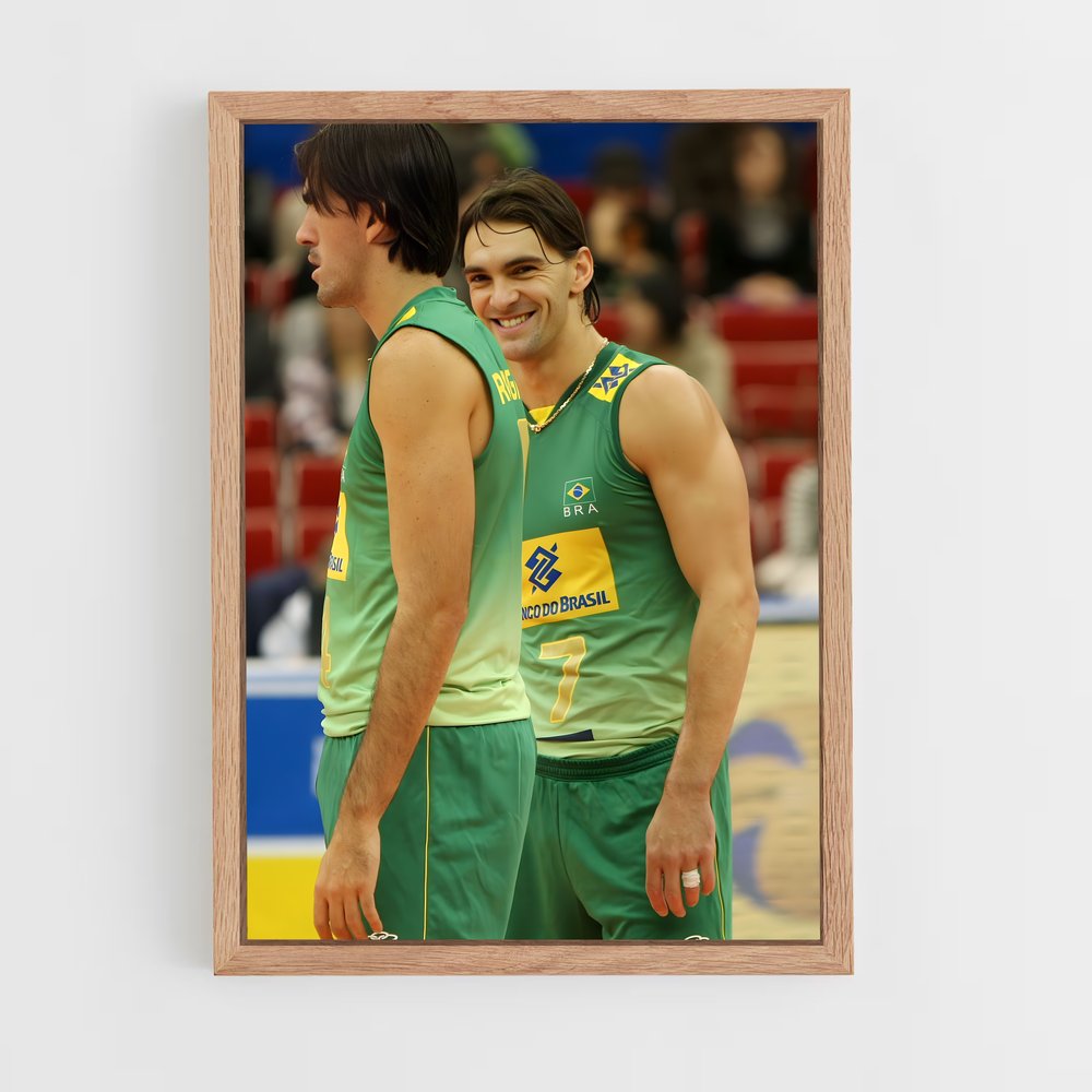 Poster Frères en Uniforme – affiche Volleyball (vue 4)