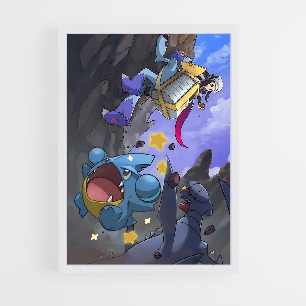 Poster Pokémon Univers – affiche Pokemon (vue 3)