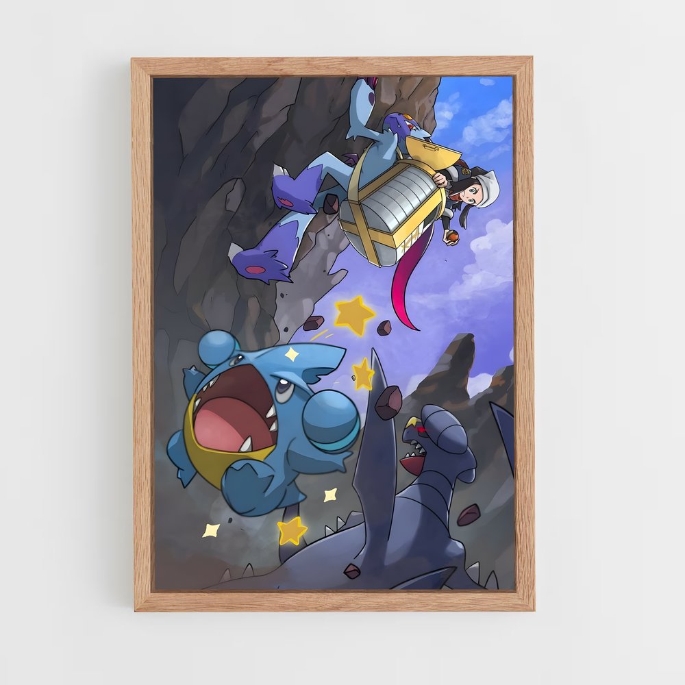 Poster Pokémon Univers – affiche Pokemon (vue 4)