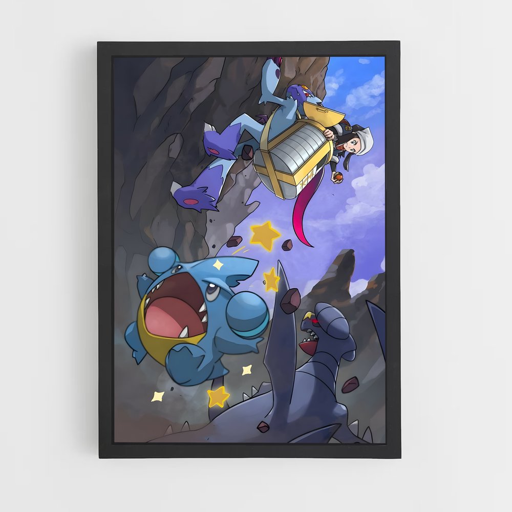 Poster Pokémon Univers – affiche Pokemon (vue 2)