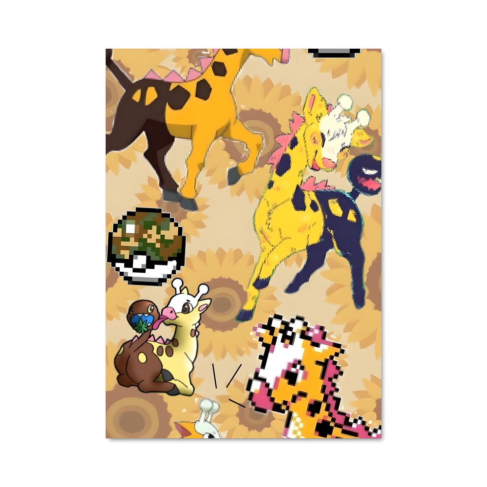 Poster Champ Pokémon – affiche Pokemon