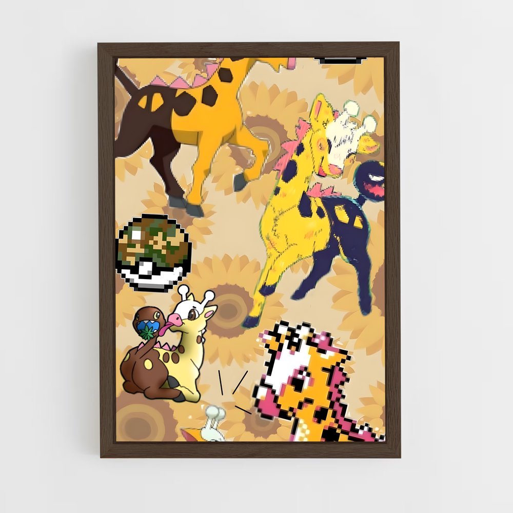 Poster Champ Pokémon – affiche Pokemon (vue 5)