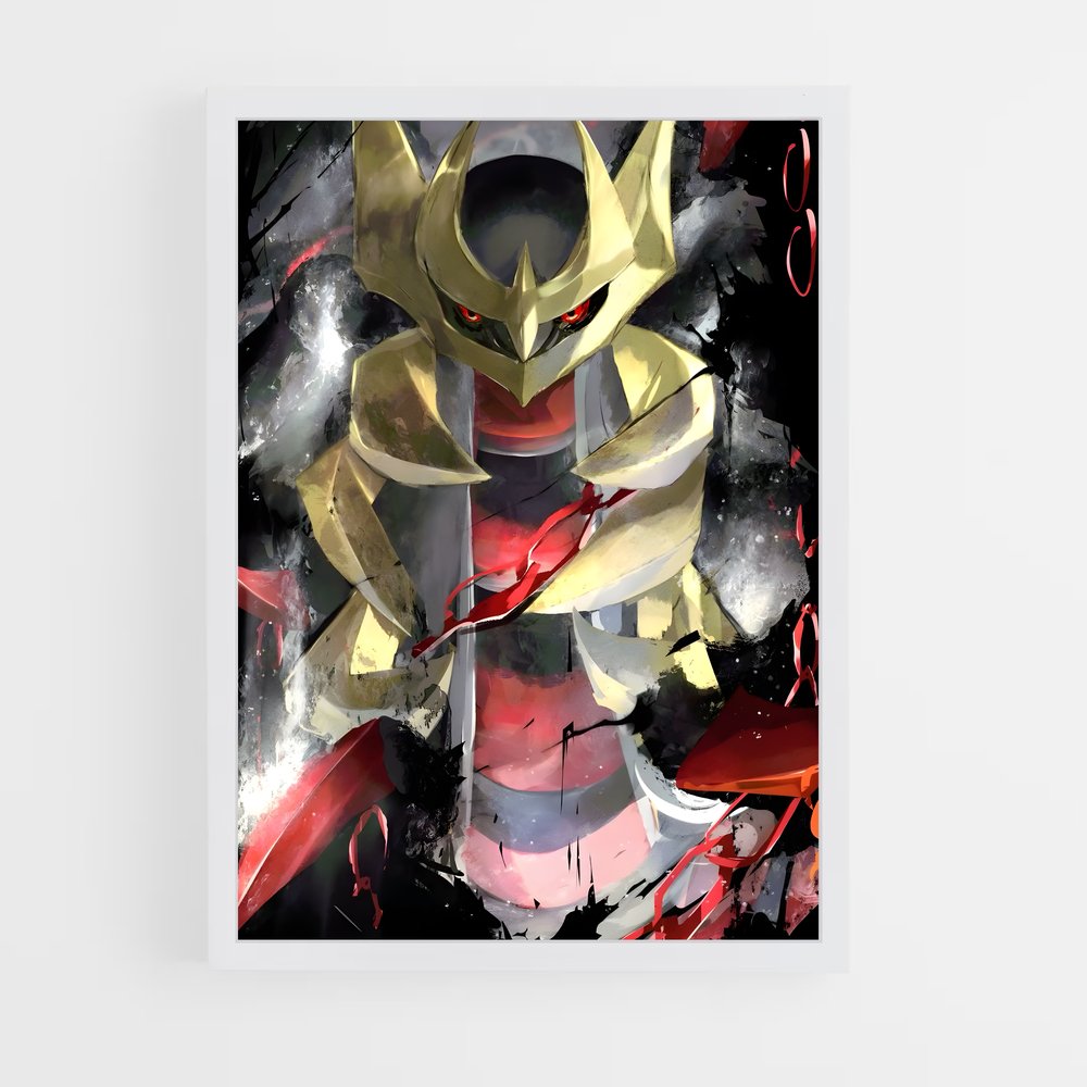 Poster L'Éveil de Giratina – affiche Pokemon (vue 3)