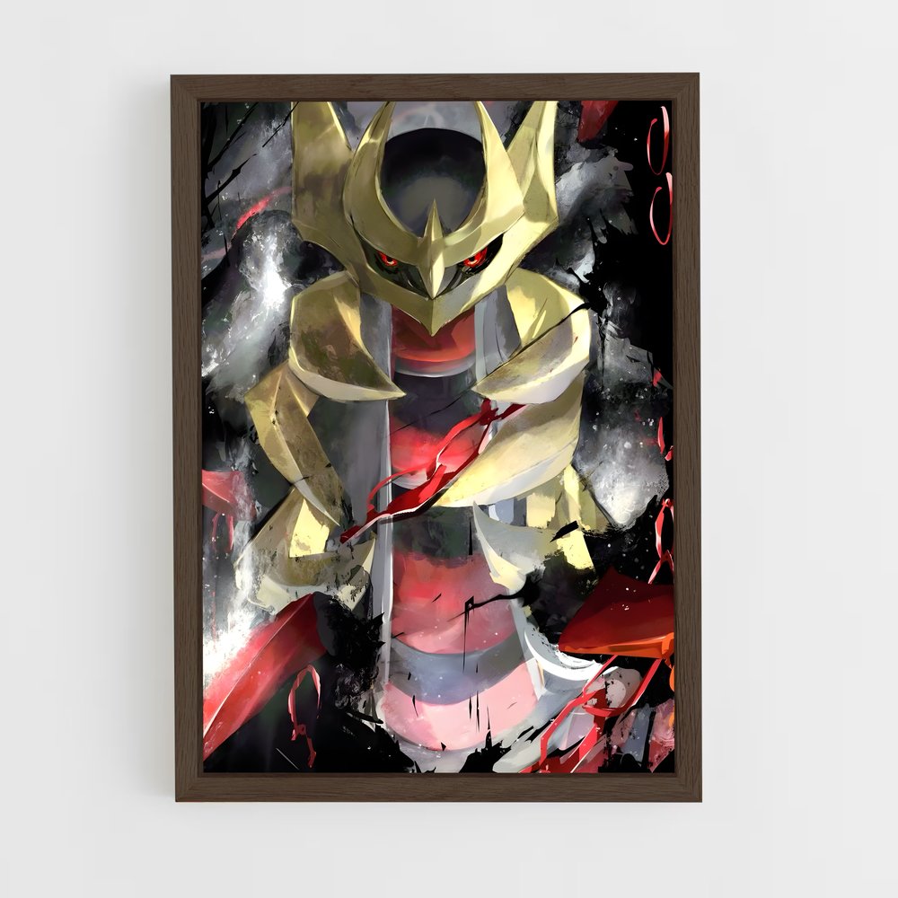 Poster L'Éveil de Giratina – affiche Pokemon (vue 5)