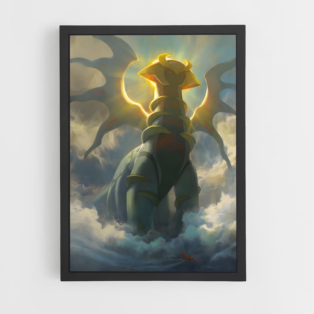 Poster L'Appel des Nuages – affiche Pokemon (vue 2)