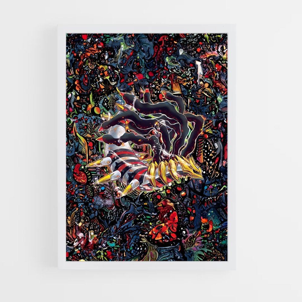 Poster Ombres de Giratina – affiche Pokemon (vue 3)