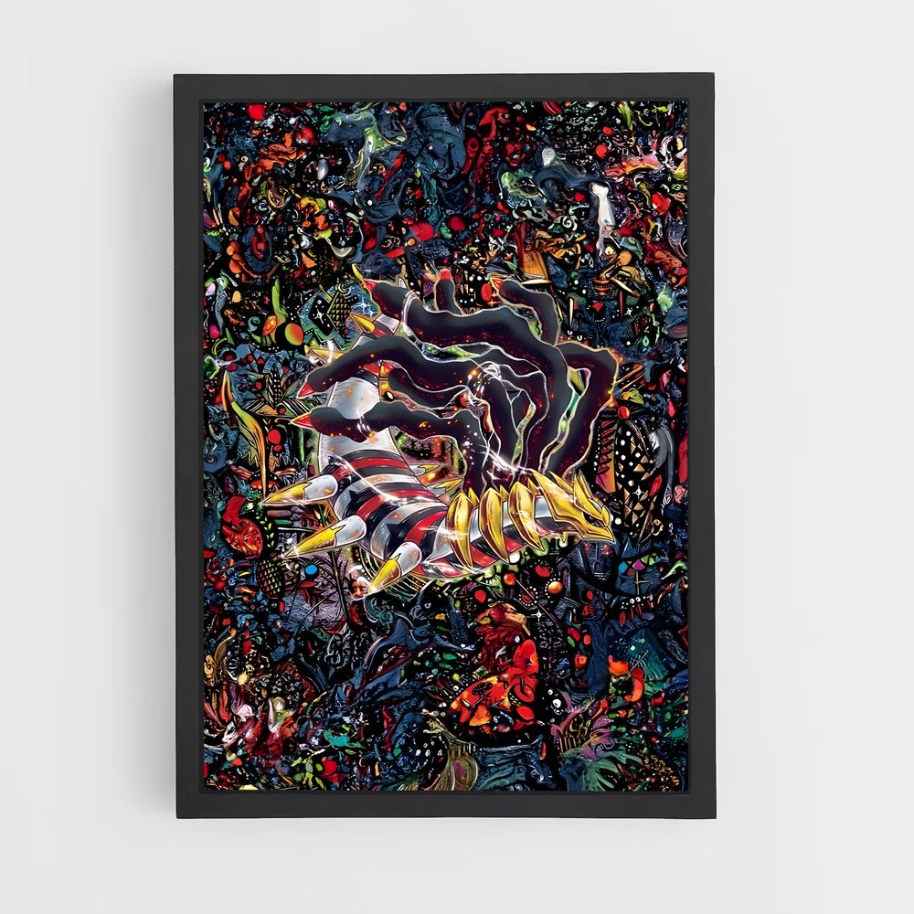 Poster Ombres de Giratina – affiche Pokemon (vue 2)