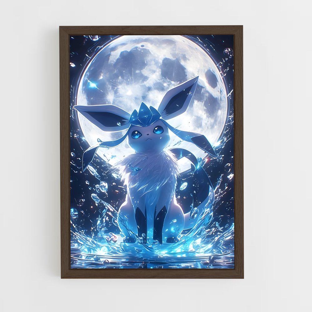 Poster Glaceon Éblouissant – affiche Pokemon (vue 5)
