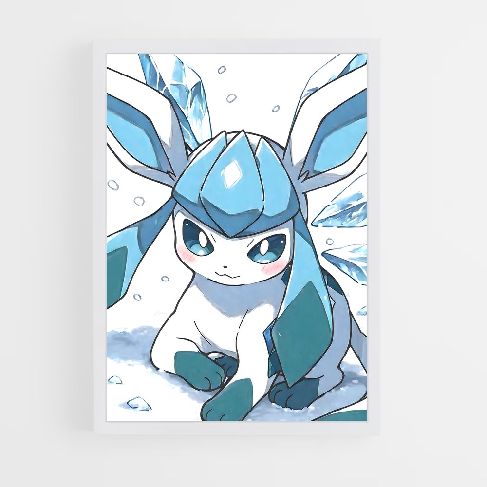 Poster Éclat Glacé – affiche Pokemon (vue 3)