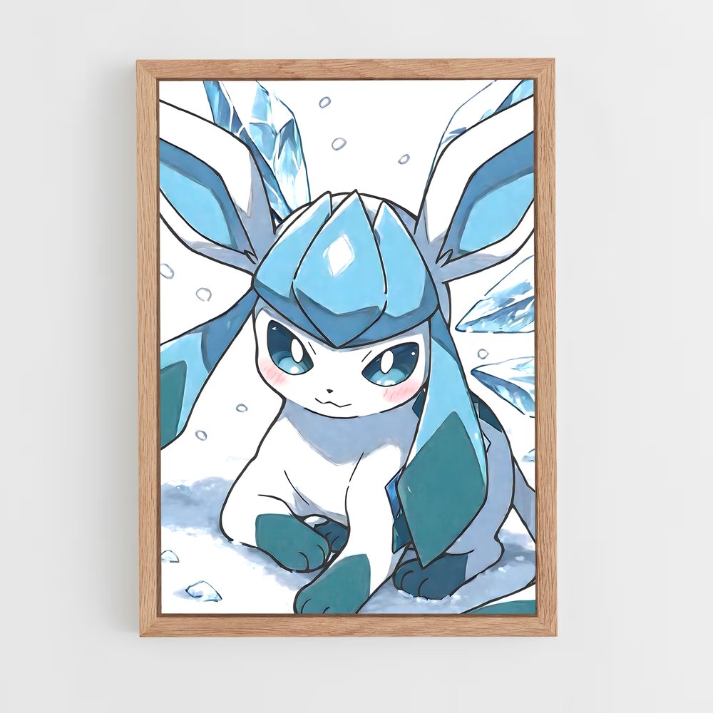 Poster Éclat Glacé – affiche Pokemon (vue 4)