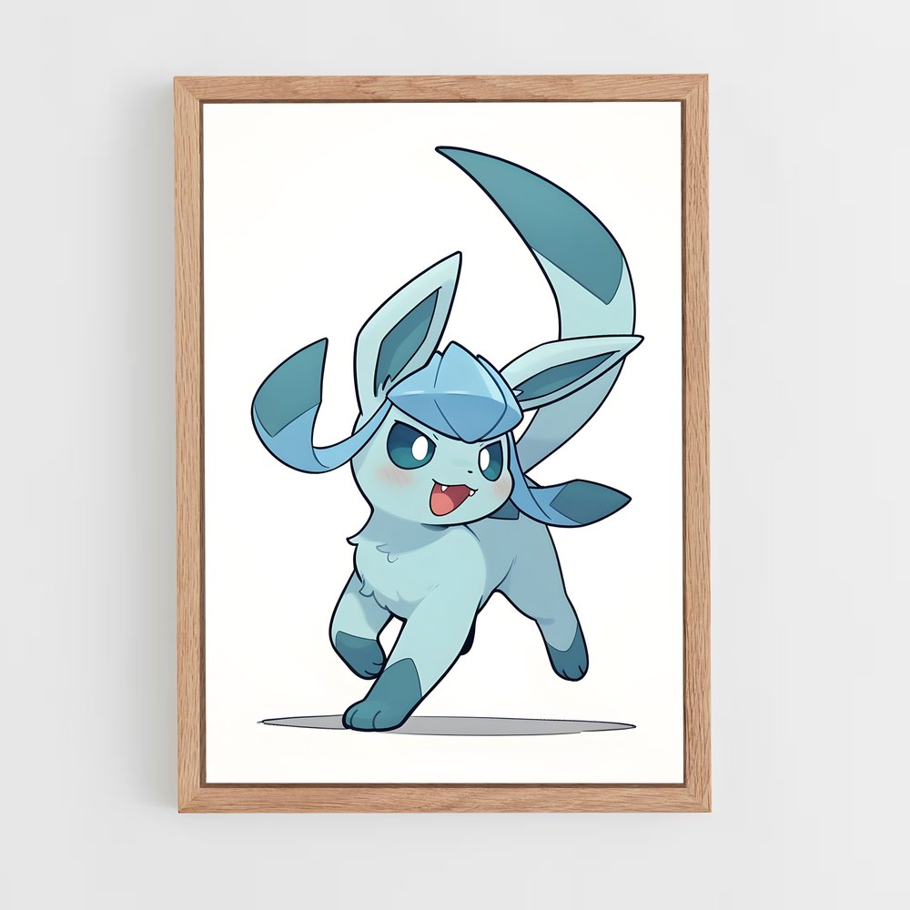 Poster Glaceon Mystique – affiche Pokemon (vue 4)