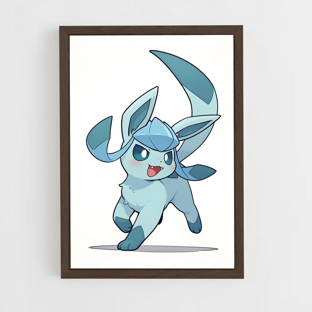 Poster Glaceon Mystique – affiche Pokemon (vue 5)