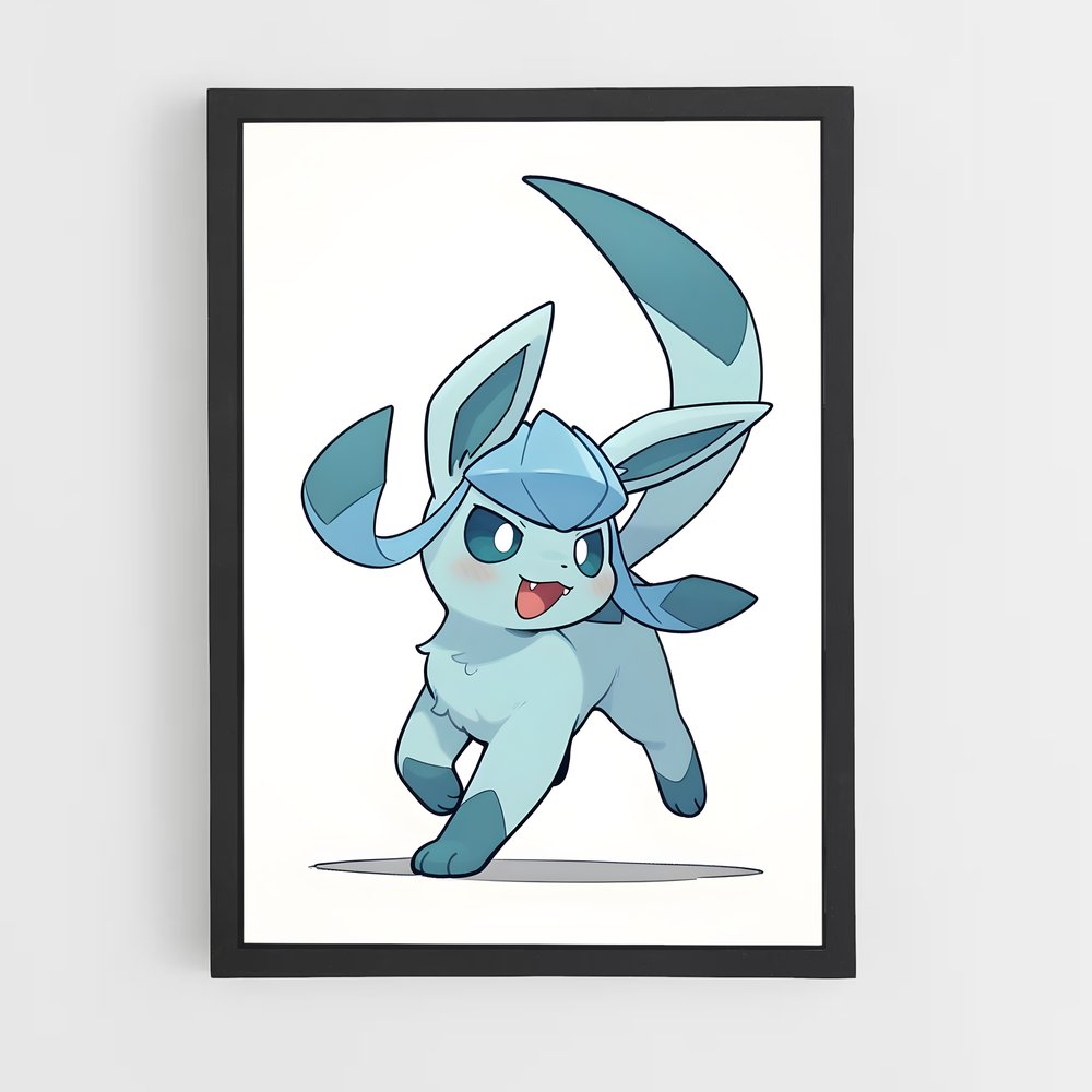 Poster Glaceon Mystique – affiche Pokemon (vue 2)