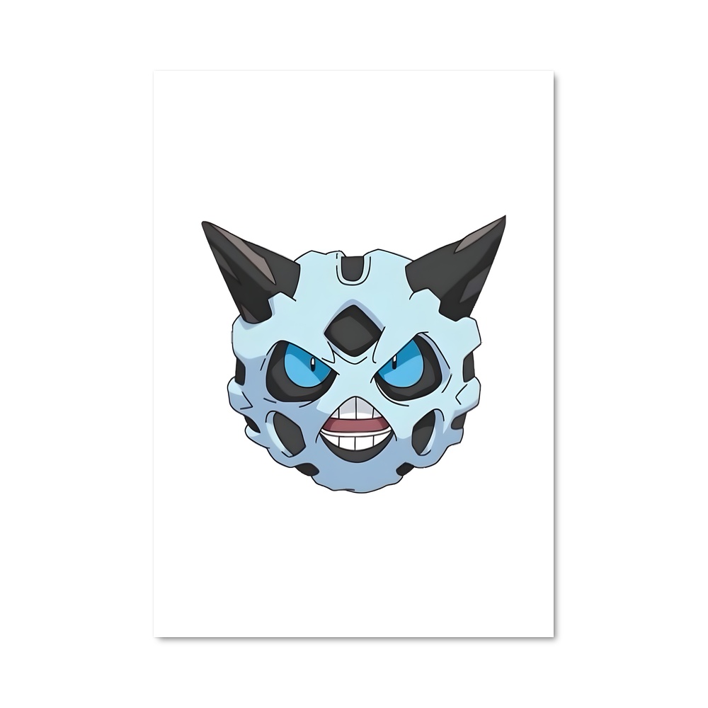 Poster Glalie en Fête – affiche Pokemon