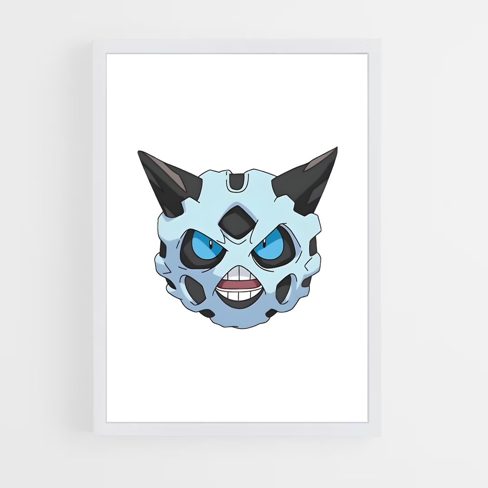 Poster Glalie en Fête – affiche Pokemon (vue 3)