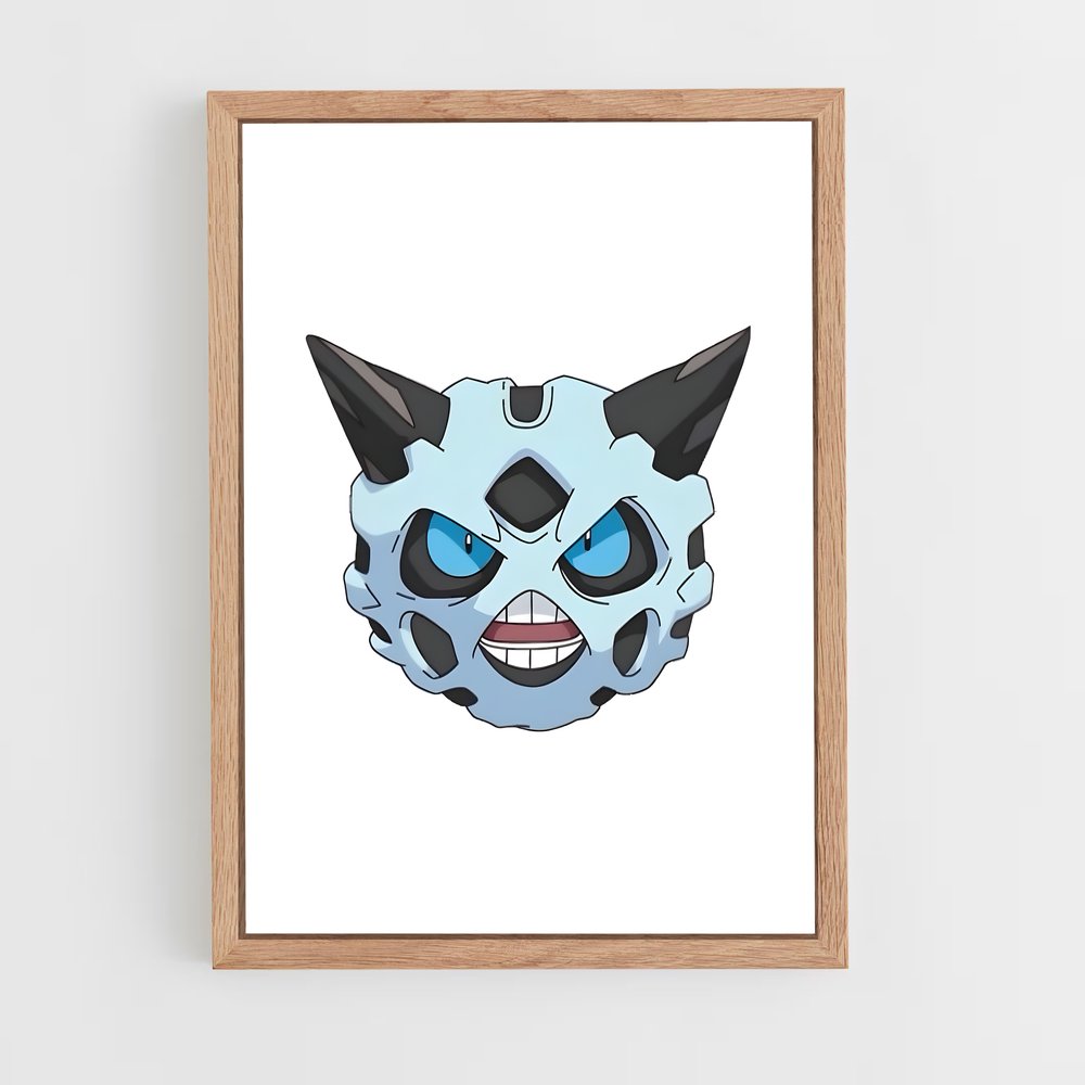 Poster Glalie en Fête – affiche Pokemon (vue 4)