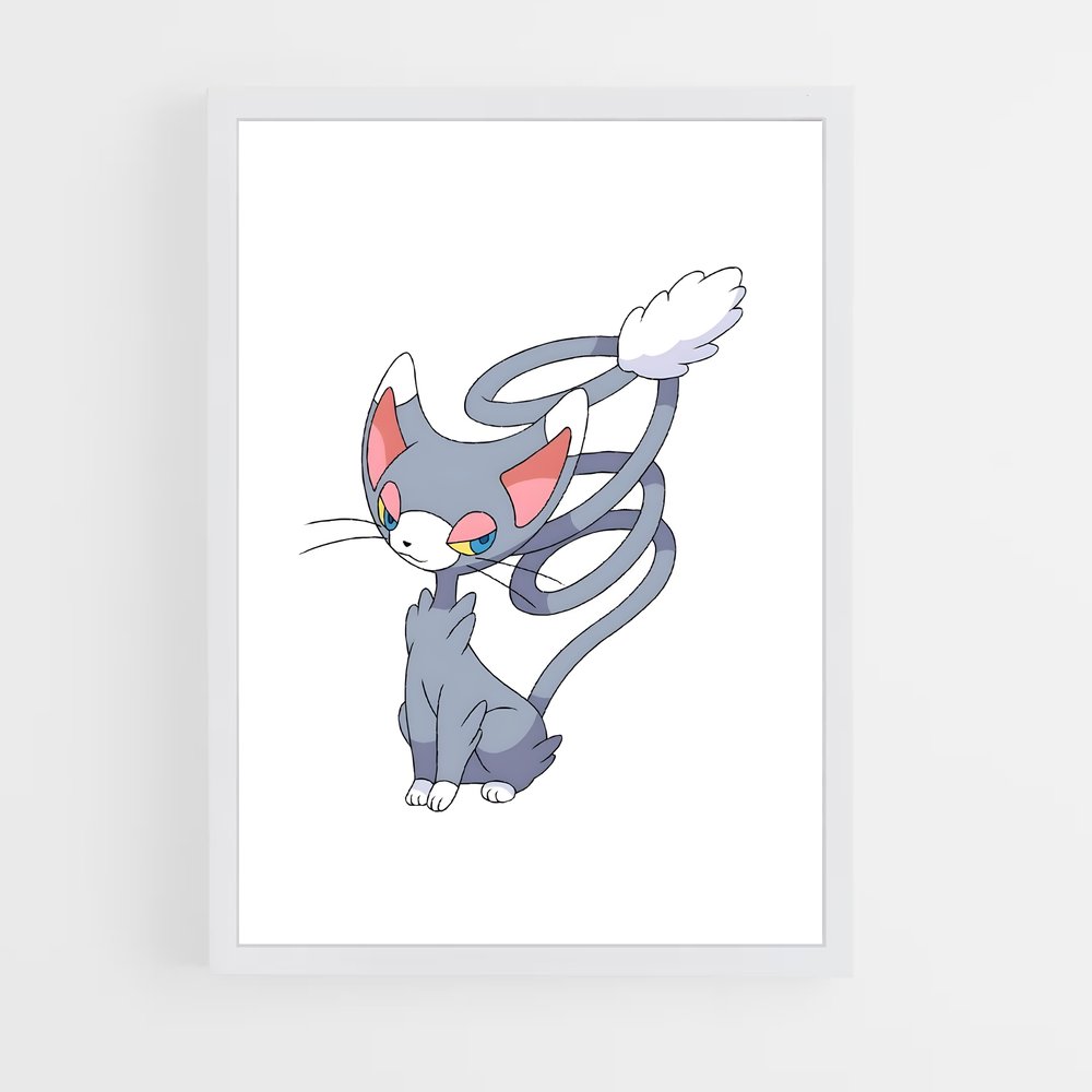 Poster Glameow Mystique – affiche Pokemon (vue 3)