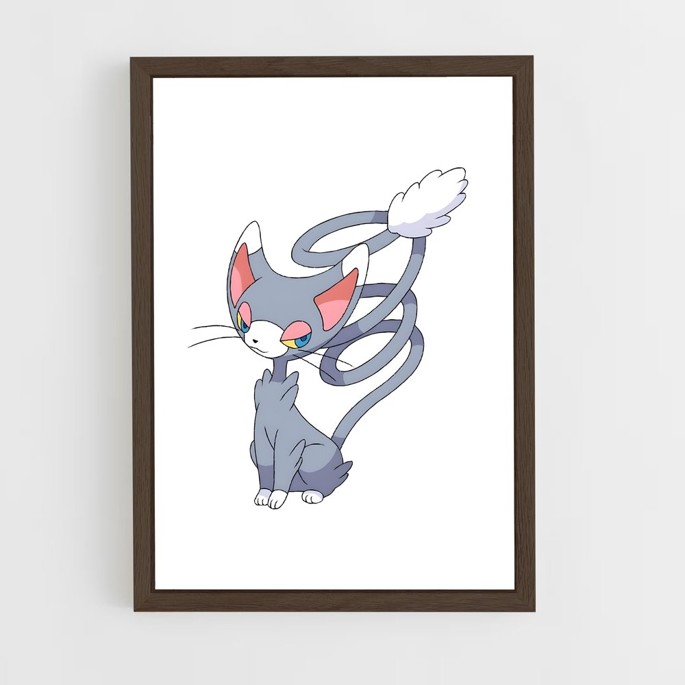 Poster Glameow Mystique – affiche Pokemon (vue 5)