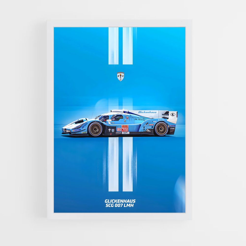 Poster Glickenhaus Racing Fever (vue 3)