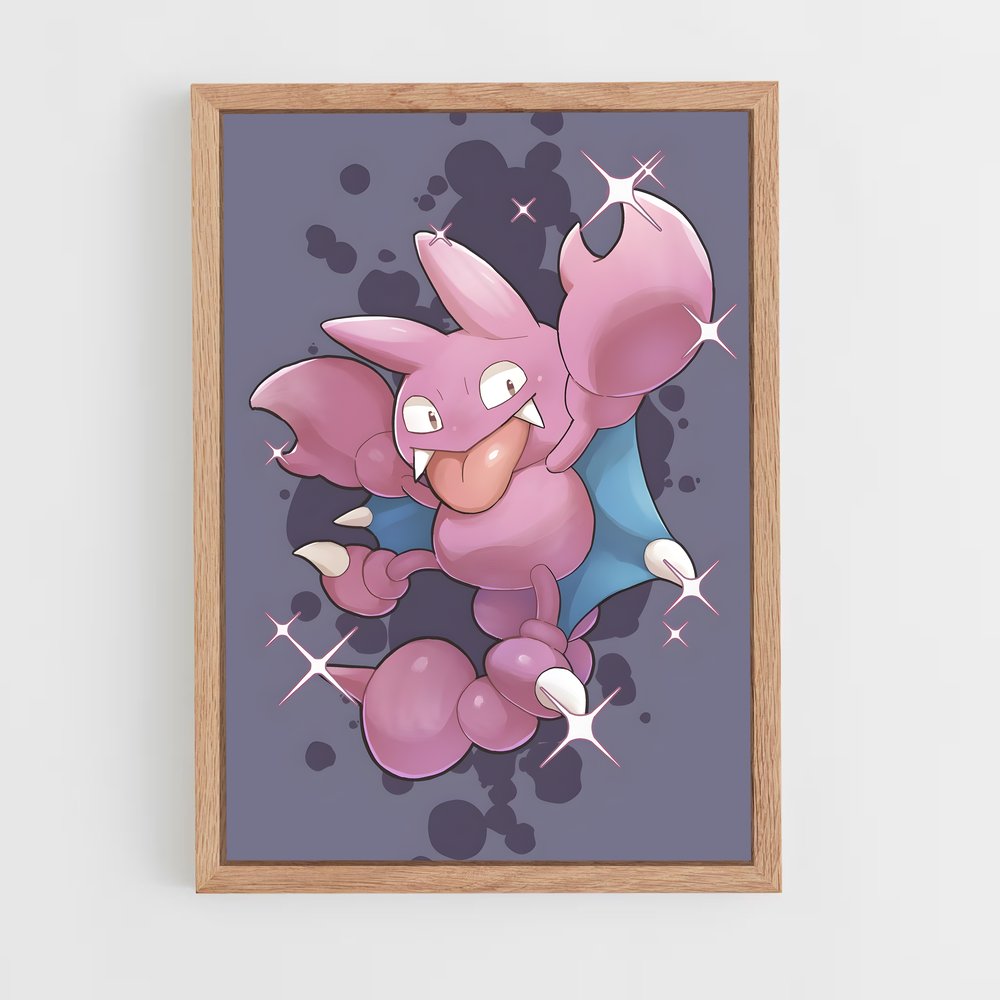 Poster Gligar: L'Aventure Aérienne – affiche Pokemon (vue 4)