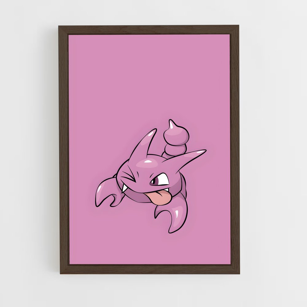 Poster Gligar en Folie – affiche Pokemon (vue 5)