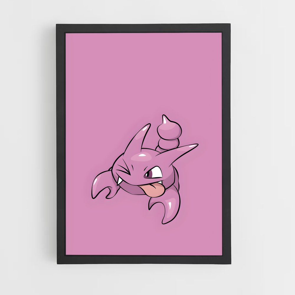 Poster Gligar en Folie – affiche Pokemon (vue 2)