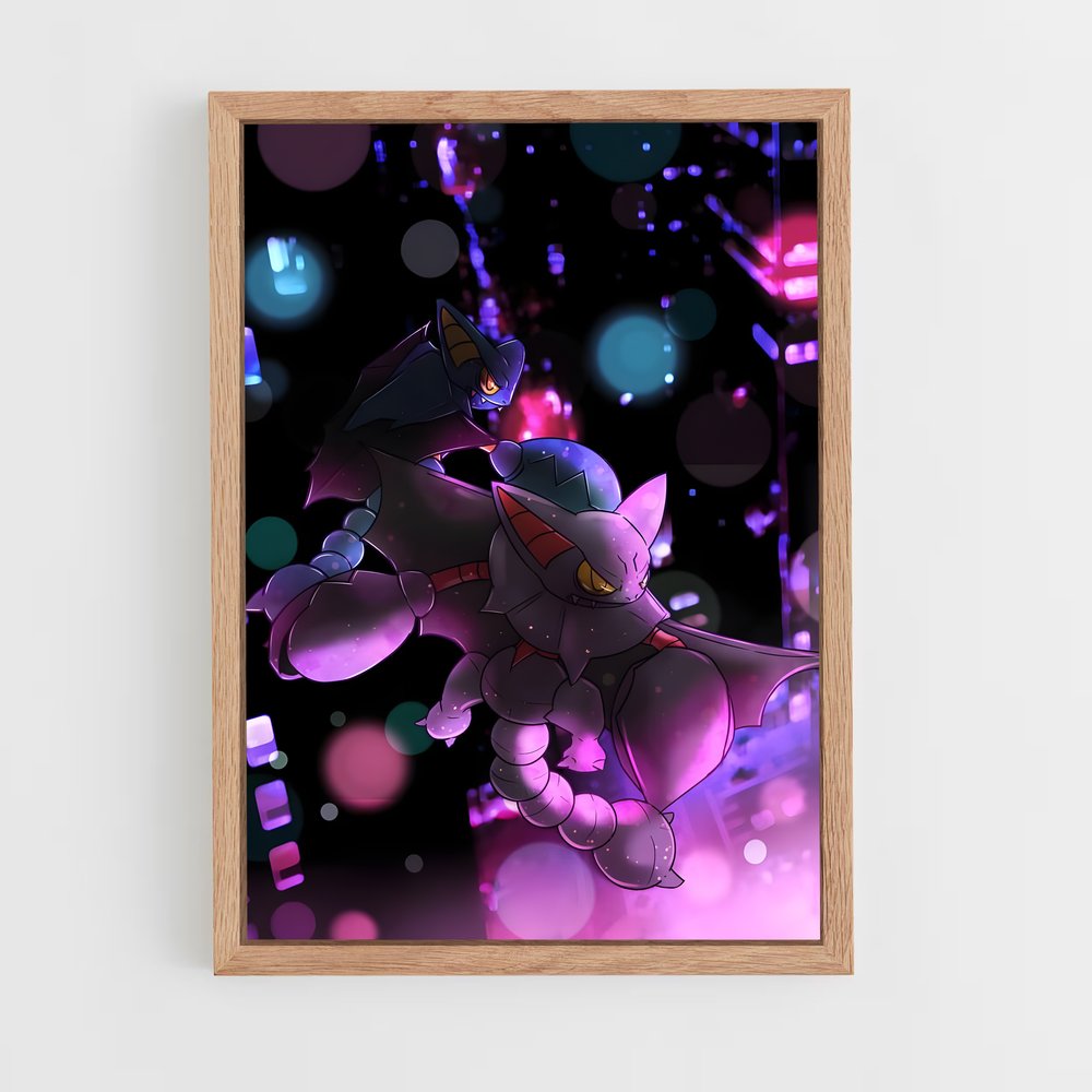 Poster Gliscor en Vol – affiche Pokemon (vue 4)