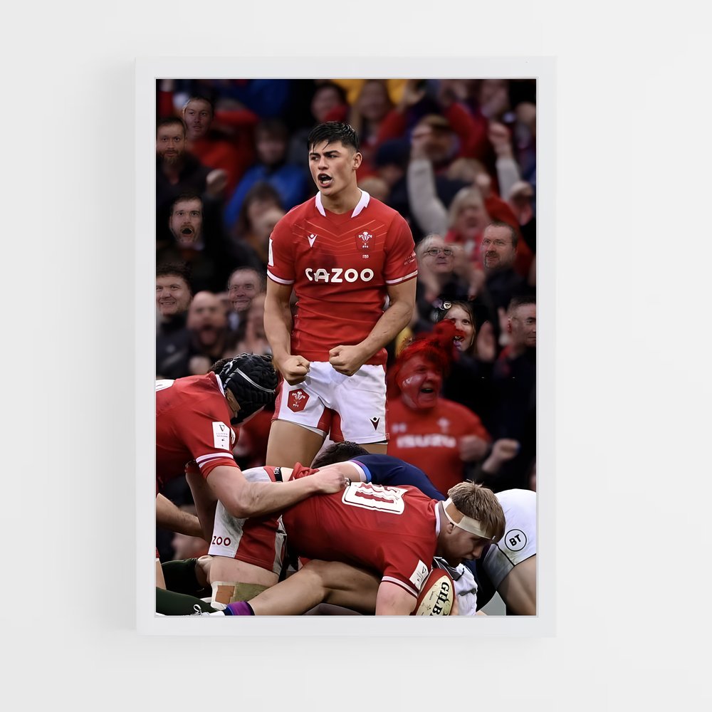 Poster Plaquage Épique – affiche Rugby (vue 3)