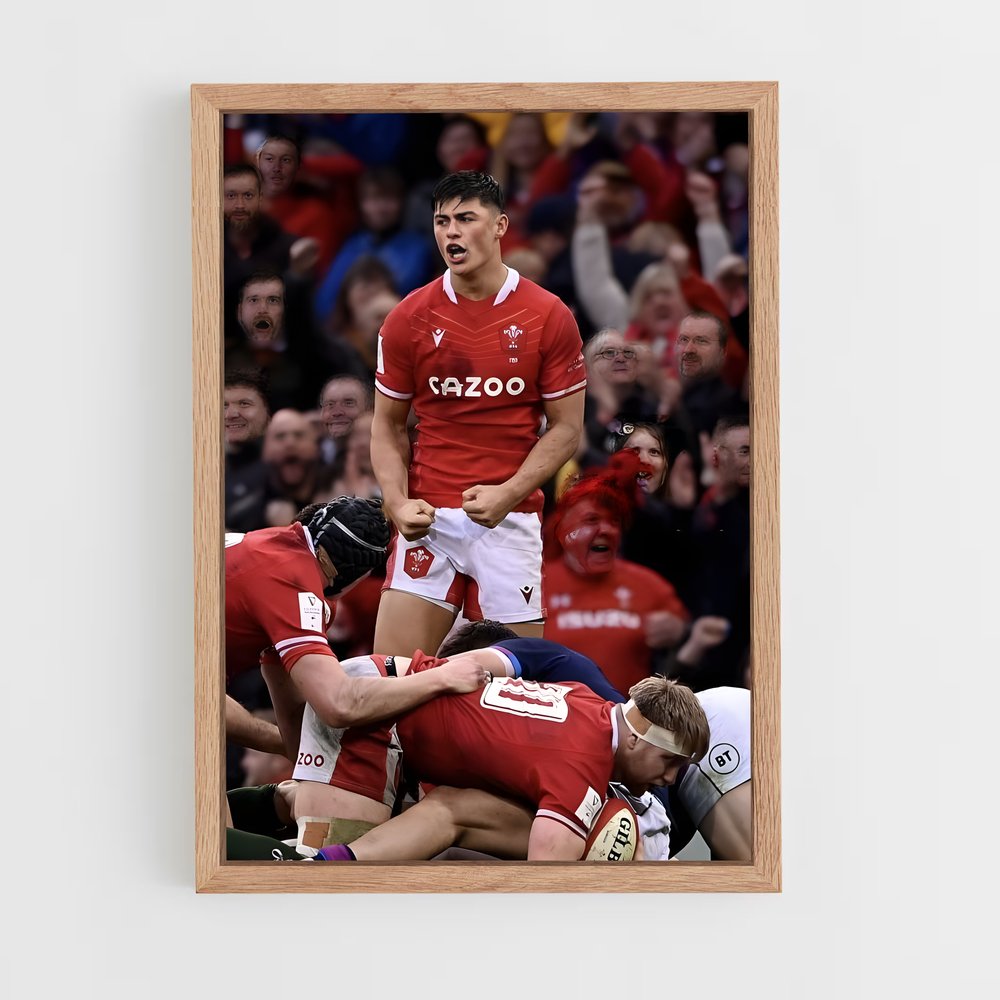 Poster Plaquage Épique – affiche Rugby (vue 4)
