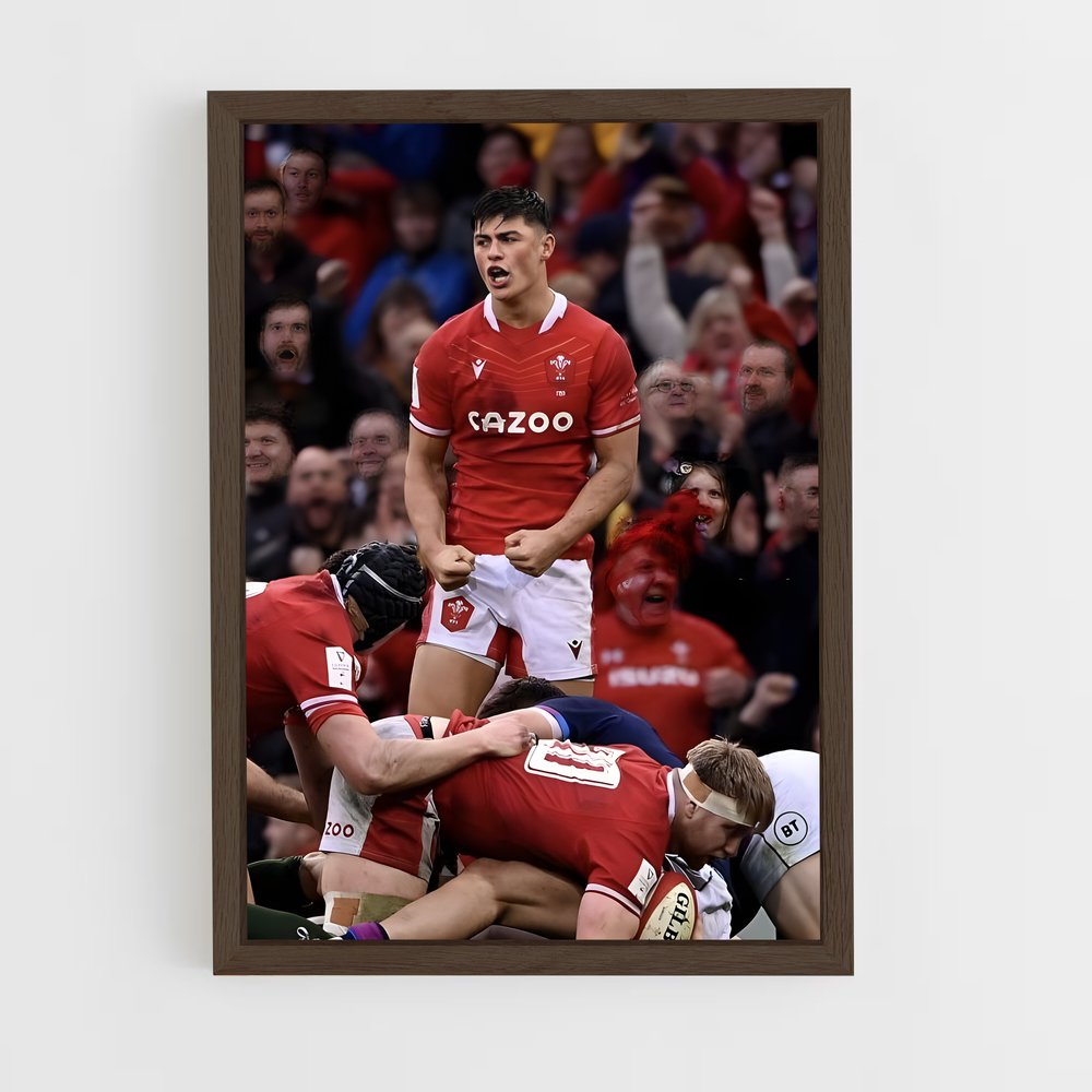 Poster Plaquage Épique – affiche Rugby (vue 5)