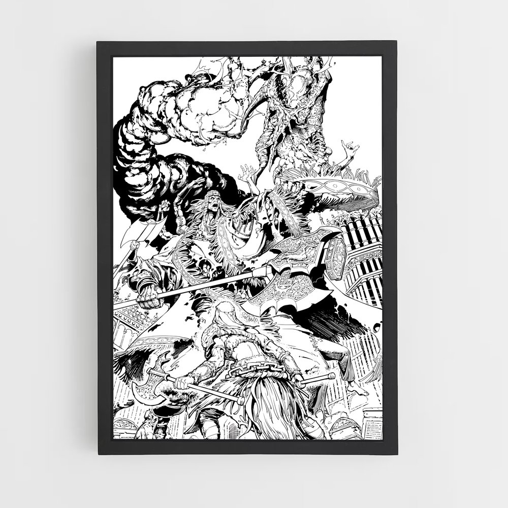 Poster Avengers en Couleurs – affiche Elden Ring (vue 2)