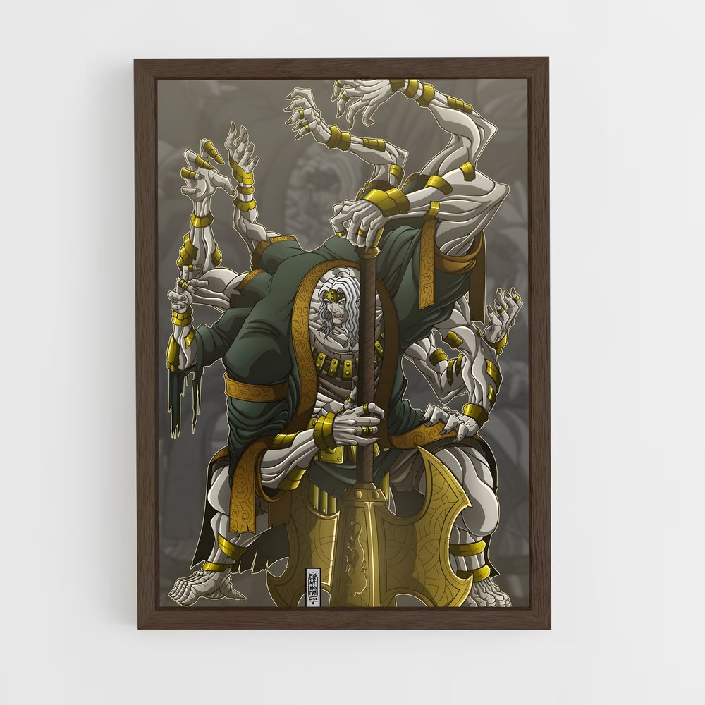 Poster Godrick Héros – affiche Elden Ring (vue 5)