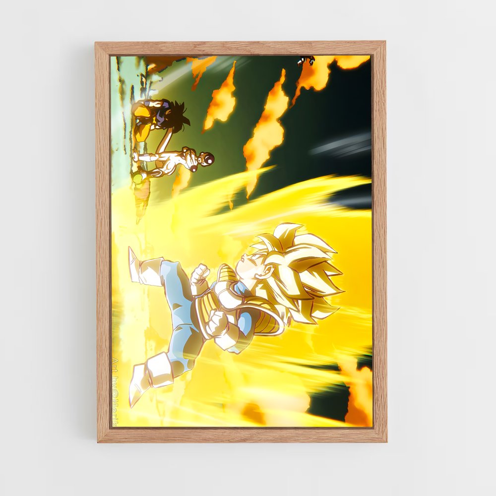 Poster Gohan Plongez – affiche Dragon ball fighterz (vue 4)