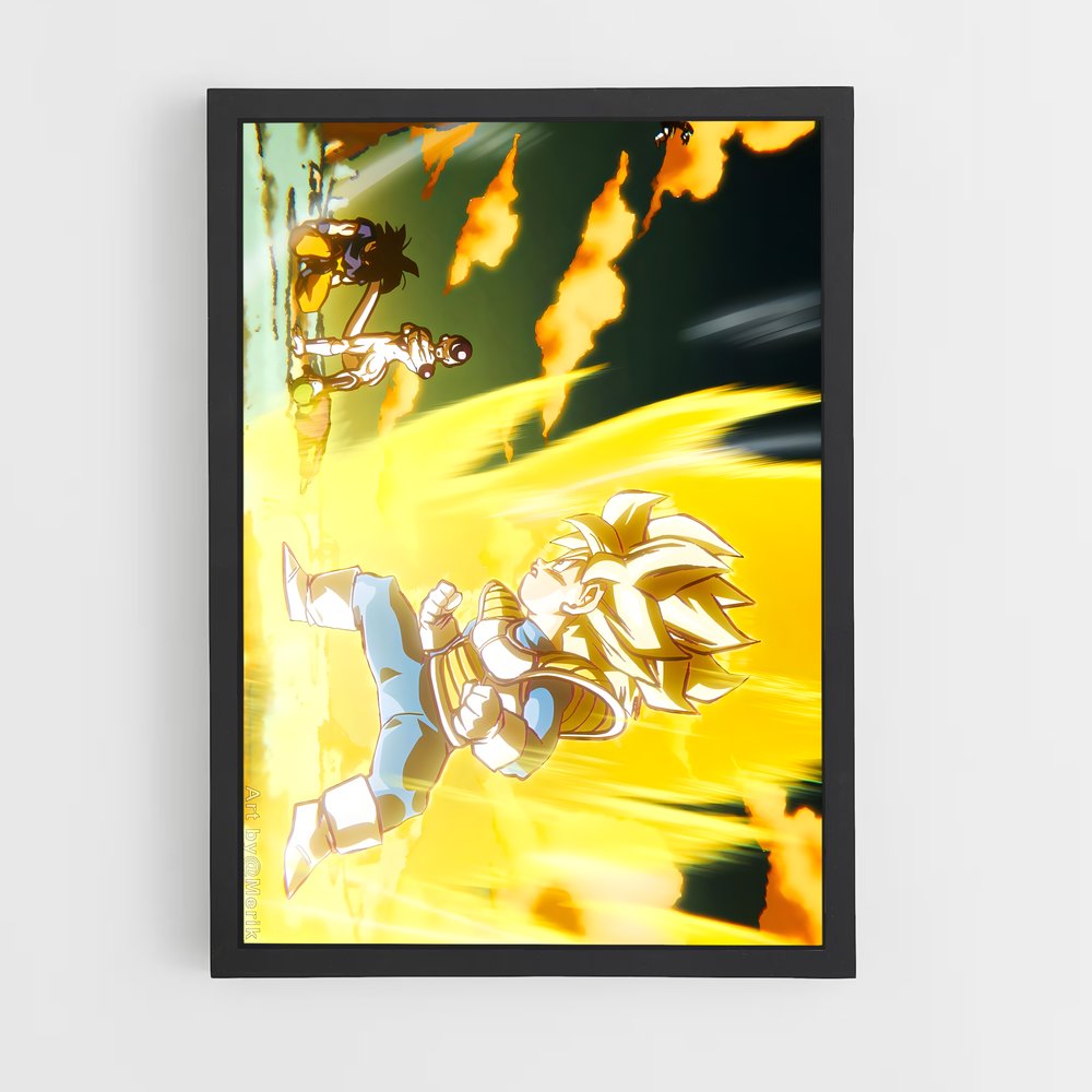 Poster Gohan Plongez – affiche Dragon ball fighterz (vue 2)