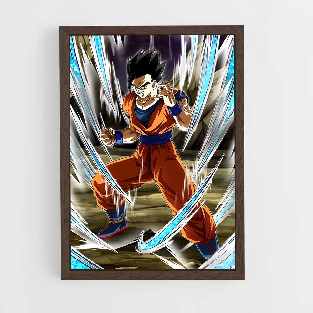 Poster Gohan : Le Héros Émergent – affiche Dragon ball fighterz (vue 5)