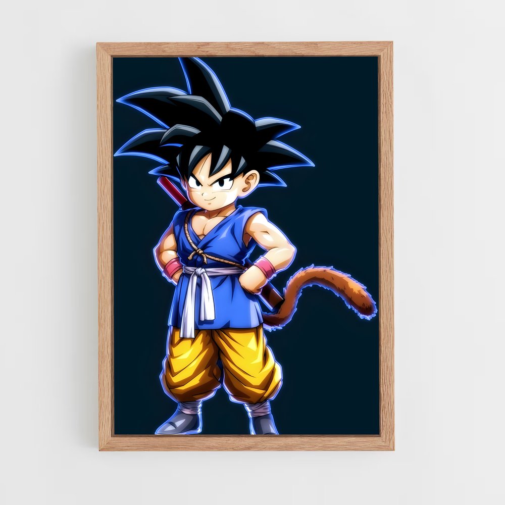 Poster L'Aventurier de l'Espace – affiche Dragon ball fighterz (vue 4)