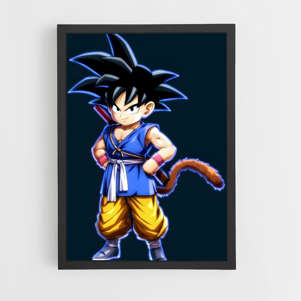 Poster L'Aventurier de l'Espace – affiche Dragon ball fighterz (vue 2)