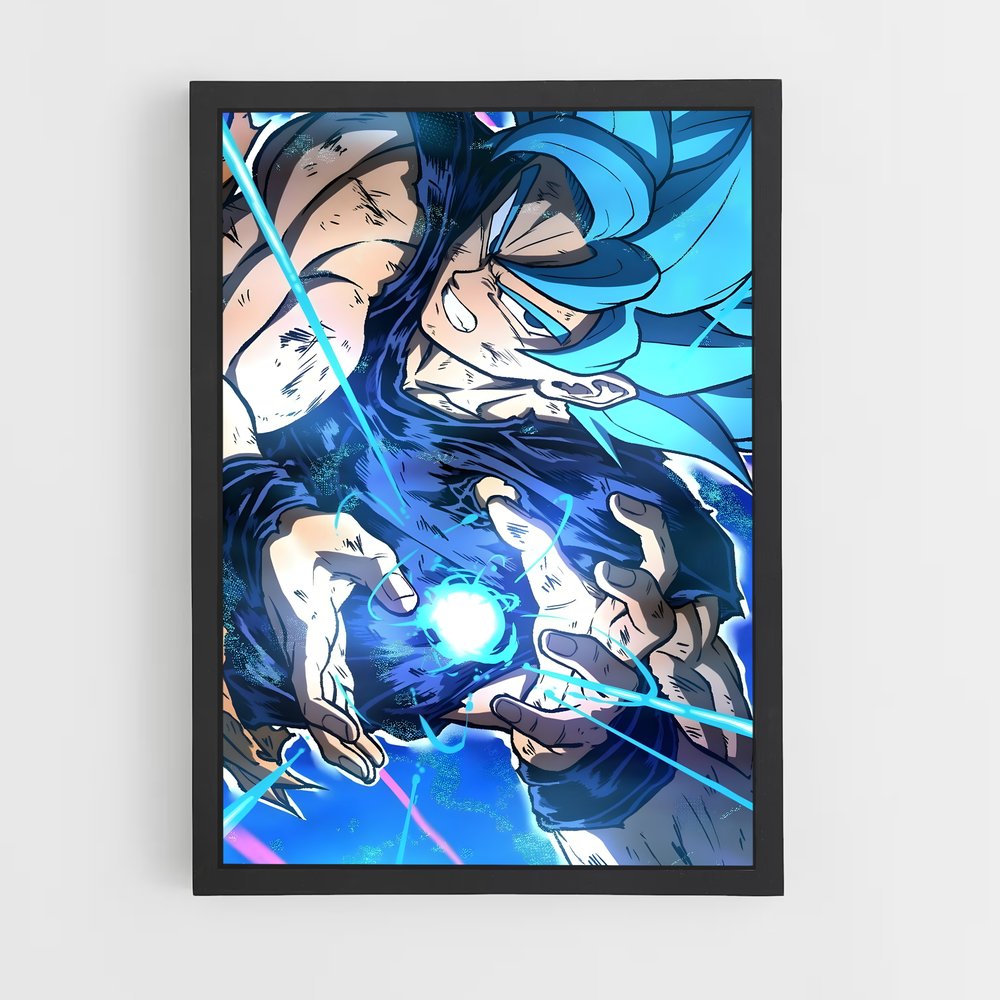 Poster L'Épée de Goku – affiche Dragon ball fighterz (vue 2)