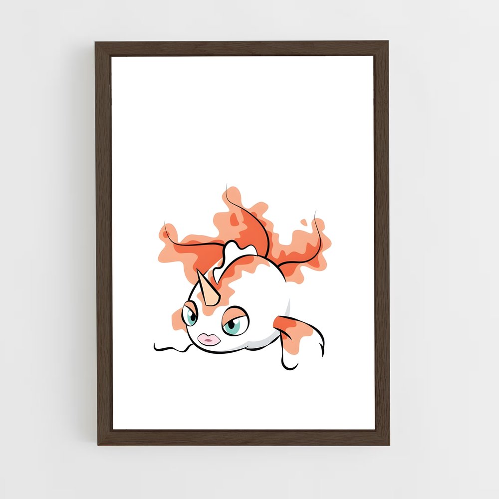 Poster Chaton Câlin – affiche Pokemon (vue 5)