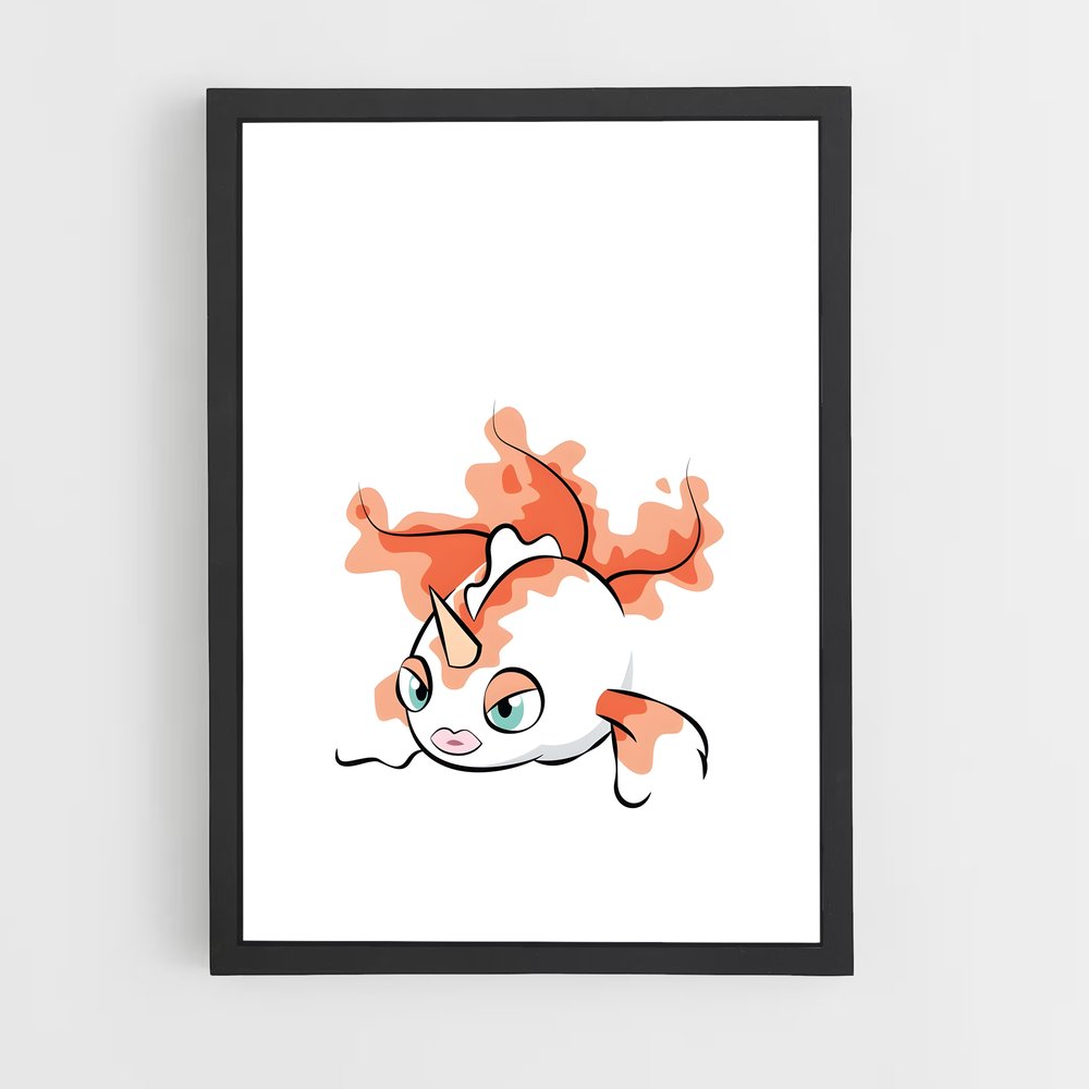 Poster Chaton Câlin – affiche Pokemon (vue 2)