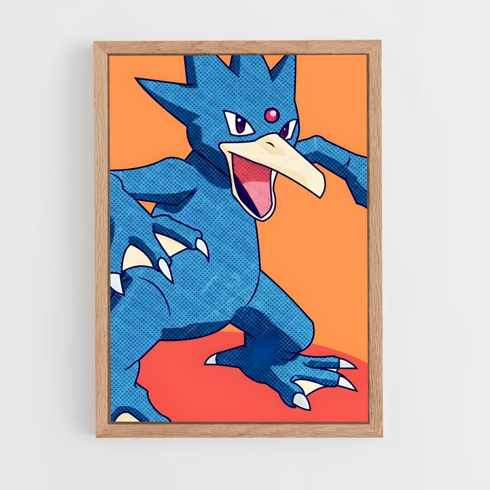 Poster Golduck Mania – affiche Pokemon (vue 4)