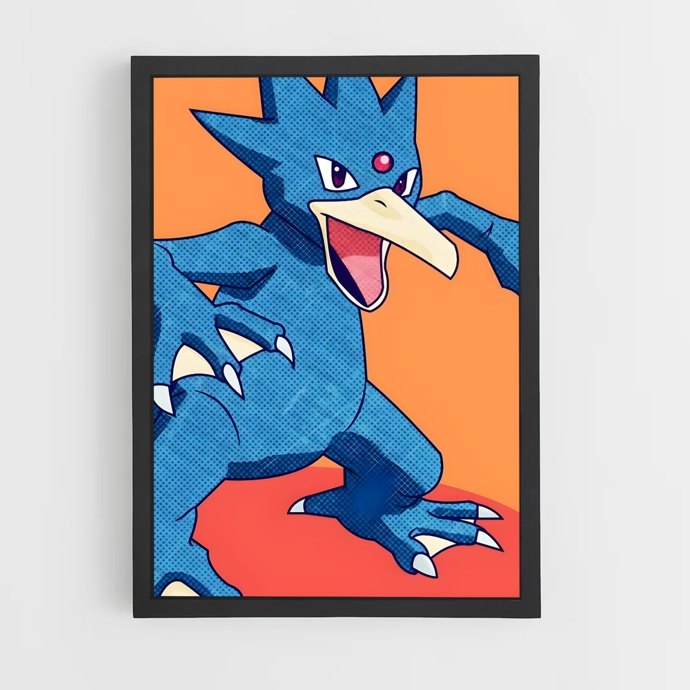 Poster Golduck Mania – affiche Pokemon (vue 2)