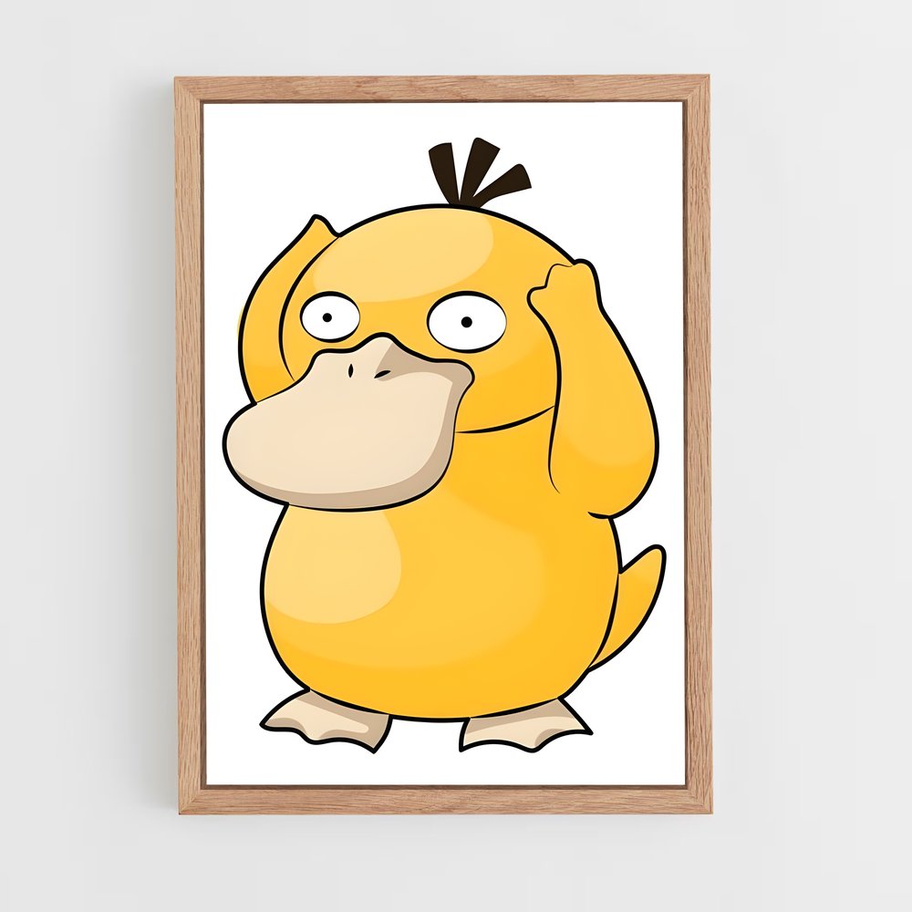 Poster Golduck Surprise – affiche Pokemon (vue 4)